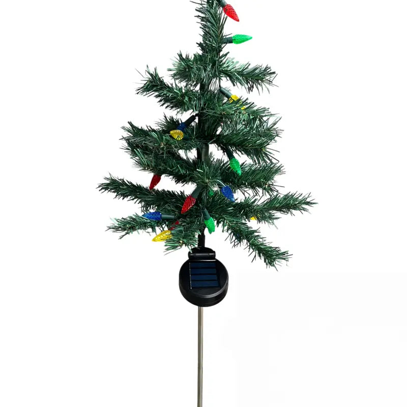 🎄Solar Christmas Tree Pathway Lights✨